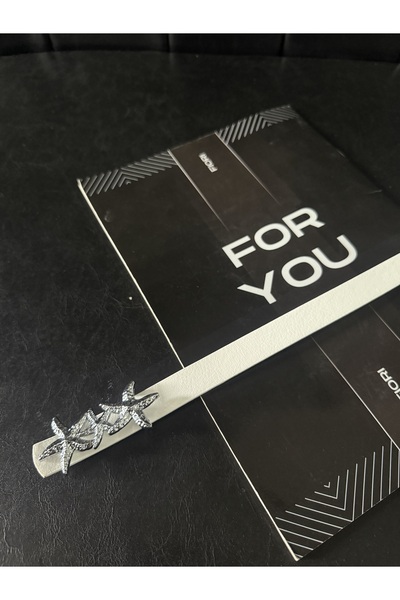 Fiori Curea pentru femei cu cataramă argintie cu stea din 2 piese, curea pentru jachetă, curea pentru cămașă, curea pentru rochie