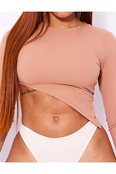 Pretty Little Thing Top PRETTYLITTLETHING, bej