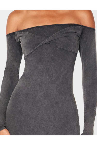 Pretty Little Thing PRETTYLITTLETHING mini dress, gray