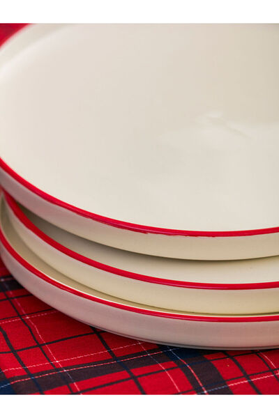 LC Waikiki Sparkling Choices from Shining Store | Ceramic Pasta Plate Set of 4 26 cm