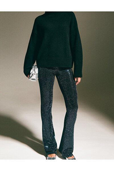 New Look trousers, black