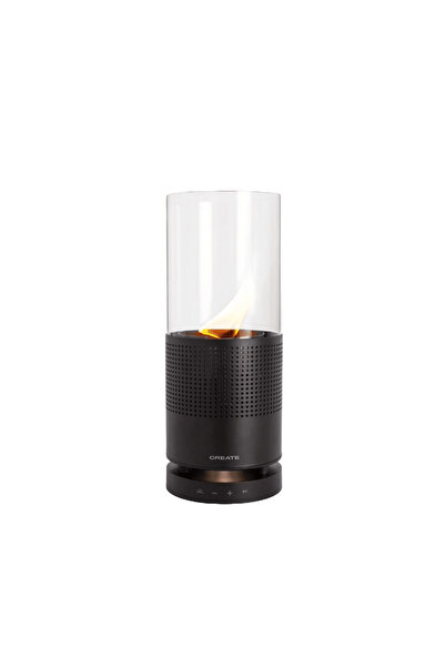 Create Lampă cu gaz și difuzor integrat, CREATE, Speaker Fire, negru