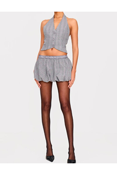 Pretty Little Thing PRETTYLITTLETHING mini skirt, grey