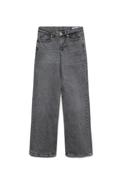 Vero Moda Weit geschnitten VMMELISA Mid Rise Weiter Beinschnitt Jeans