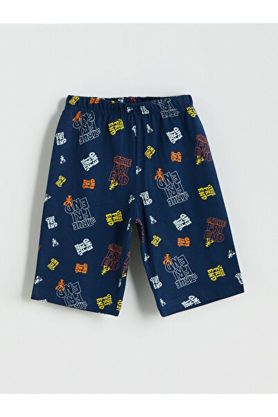 LC Waikiki Özmarka New Season Elastic Waist Printed Boys' Pajama Bottoms