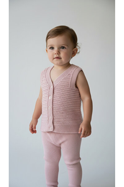EruZan Girl's & Baby Knitted Buttoned Sweater Vest 1-2-3-4 Years Old |   Spring & Winter Cardigan Vest