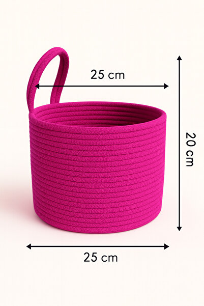 MaVaux سلة حمام منسوجة يدويًا من Asep بحبل تعليق، مقاس 25×20 سم، يمكن تعليقها...