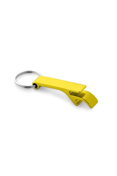 dalimag Metal Keychain, Aluminum, Bottle Opener, Yellow