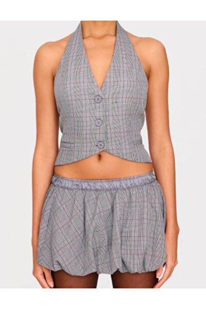 Pretty Little Thing PRETTYLITTLETHING mini skirt, grey