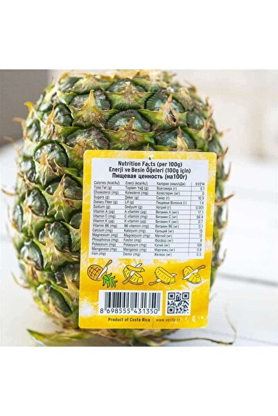 Verita Yapraksız Gold Ananas Adet