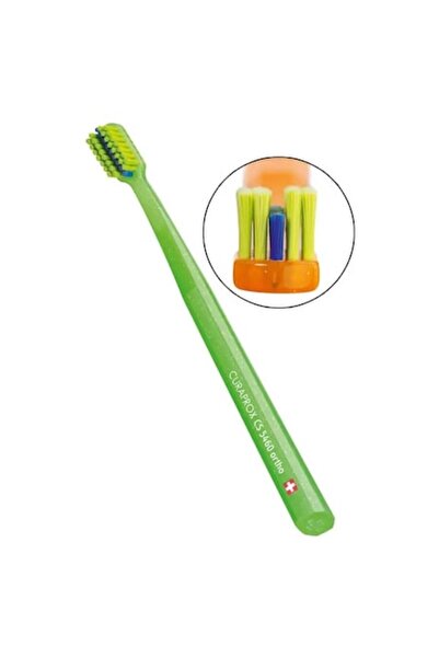 Curaprox Toothbrush for braces, very soft bristles, Curaprox, Green