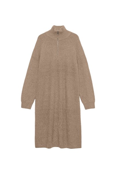 Vero Moda Strickkleid VMLEFILE Midikleid