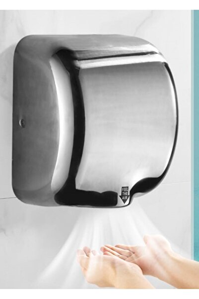Trendy's TRENDY S- professional sensor hand dryer 1800W satin stainless steel metal housing