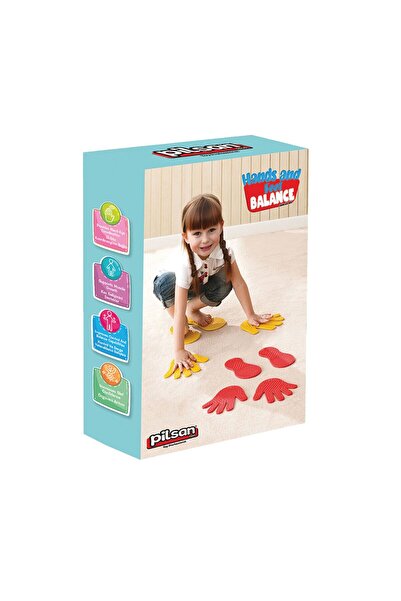 Nilly Toys 03 707 لعبة توازن اليد والقدم أحمر-أصفر-أزرق