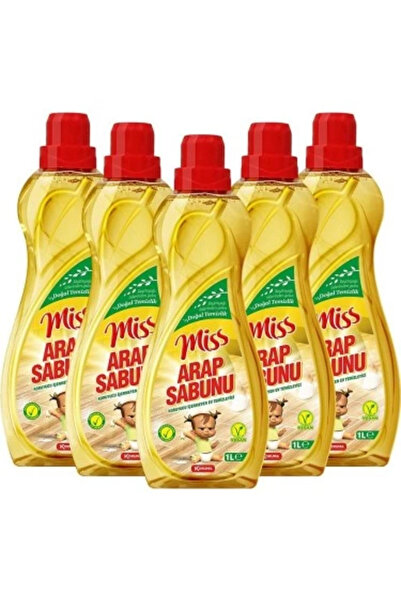 Miss Arap Sabunu 5'li 1000 ml Ekonomik Paket