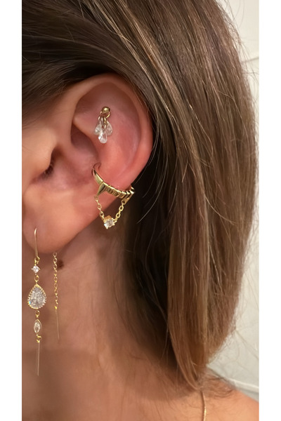 Saras Jewels Tektaş Halka Piercing