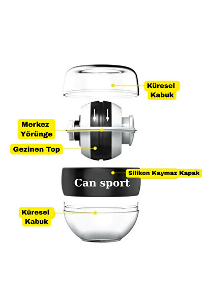 İMVULA Wrist Strengthener Lighted Exercise Wrist Ball Wirstball