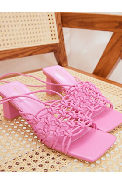 Pretty Little Thing PRETTYLITTLETHING Heeled Sandals, pink