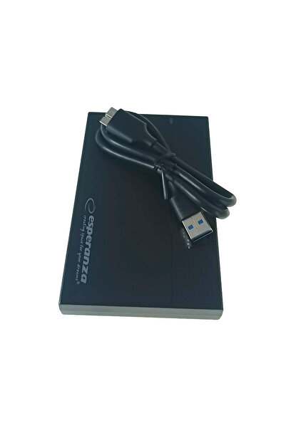 ESPERANZA External enclosure for HDD/SSD Sata 2.5", USB 3.0, EBA102, black