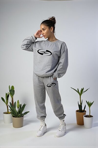 Wish BF طقم بدلة رياضية بقلنسوة مطبوعة بنجوم كبيرة الحجم مع بطانة داخلية من ا...