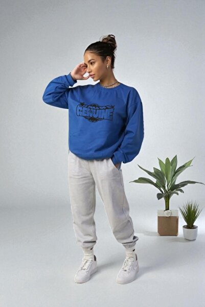 Wish BF oversized Γνήσιο σετ φόρμας χειμερινό με τύπωμα με κουκούλα Βαμβάκι τ...