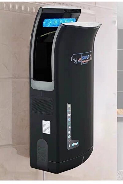 Trendy's JetSmart sensor hand dryer, TRENDY'S, 2000W fast drying hot and cold air, Matte black