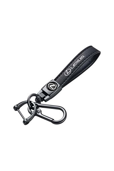 Generic Genuine Leather Car Keychain – Premium Key Ring compatible with Lexus RX, ES, GS, LS, NX, GX, LX,