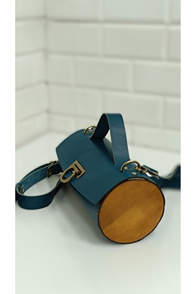 MARSEDO Women's Wooden Edged Genuine Leather