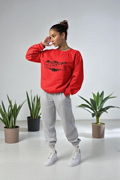 Wish BF oversized Γνήσιο σετ φόρμας χειμερινό με τύπωμα με κουκούλα Βαμβάκι τ...