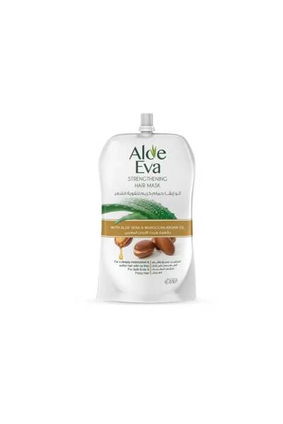 Aloe Eva Strenghtening Hair Mask With Aloe Vera & Moroccan Argan Oil 250gm