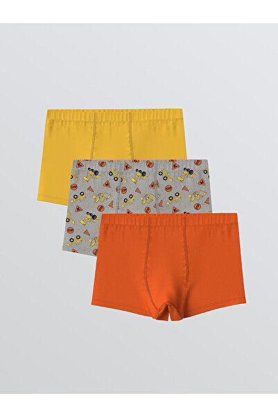 LC Waikiki Boxeri pentru băieți imprimați LCW KİDS 3 piese (W5)