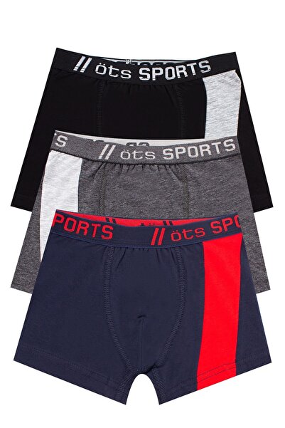 Öts Αγόρια Μπόξερ 3-συσκευασία (96% βαμβάκι - 4% ελαστάνη)