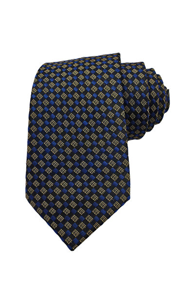 Elegante Cravatte Checkered Pattern Classic Tie - Special Boxed