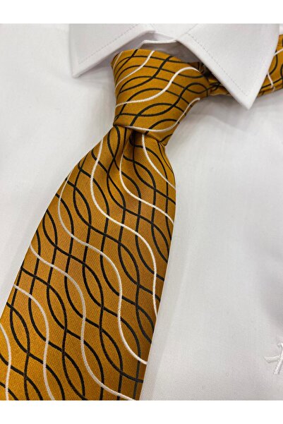 Cacharel Woven Fabric Patterned Tie