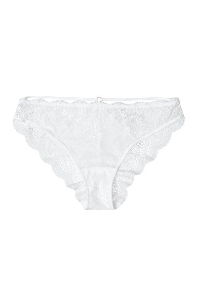 ESOTIQ Women's Classic Brief Panties with Floral Lace & Mesh Decorative Details Sexy | Tarot