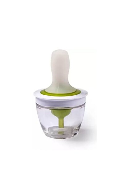 Doty Pensulă de ulei din silicon, pentru ulei, recipient inclus, 12 cm, 148 m...