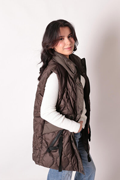 İkoll 0035283 Жіночий жилет з високим коміром