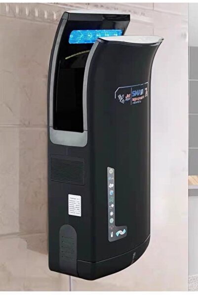 Trendy's JetSmart sensor hand dryer, TRENDY'S, 2000W fast drying hot and cold air, Matte black