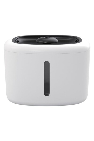 pet star Water Fountain for Cats and Dogs, White, Activated Carbon Filter, 2.5L Capacity