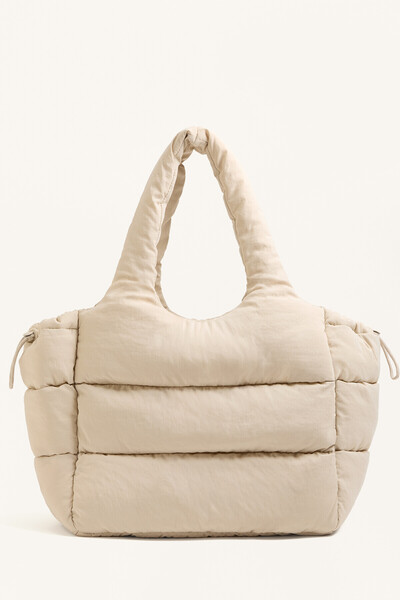 Oysho Kapitone shopper çanta