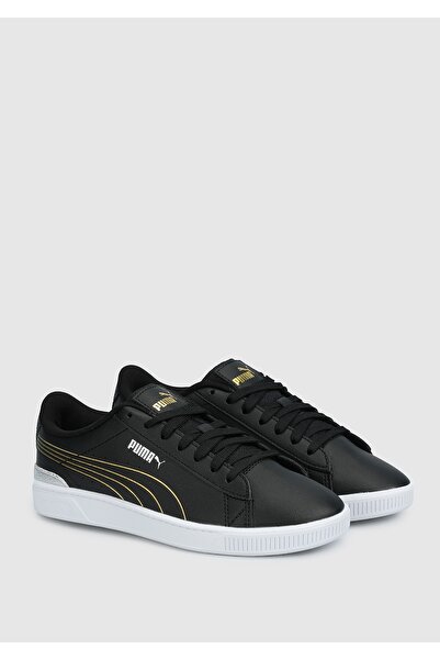 Puma Vikky V3 Metallic Shine Kadın Siyah Sneaker 39508502
