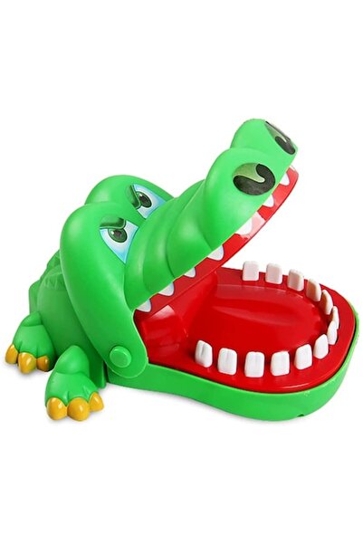 dalimag Jucărie interactivă, Dentist crocodil, ABS, Verde, 15 cm