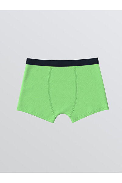 LC Waikiki Navy Blue Printed Boys' Boxers 3 Pieces