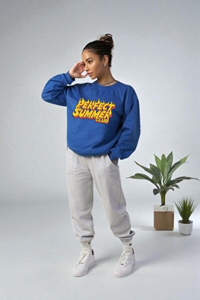 Wish BF oversized Perfect Summer με τύπωμα με κουκούλα Σετ φόρμας χειμερινό Β...