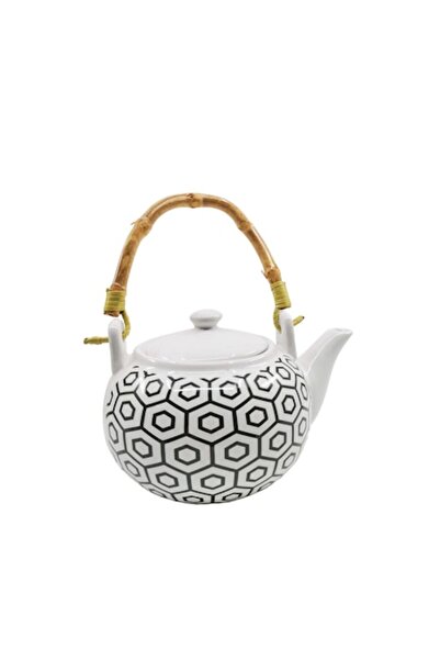 Doty Ceanic Vintage Cup, creative design, wooden handle, ceramic, 400 ml, white,