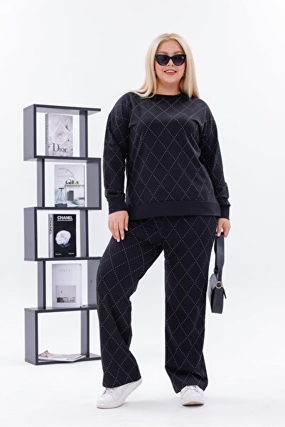 Siyezen Large Size Baklava Pattern Stone Stylish Set