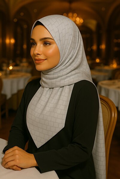 VIEN POLO Cotton Soft Plaid Sal