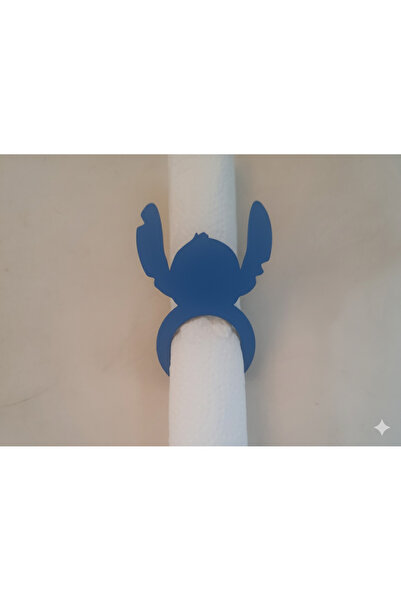 Kanem3D 8 Adet Stitch Peçete Halkası