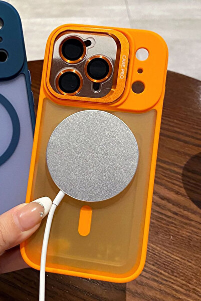 WANNA PROTECT Iphone 17 Pro Uyumlu Magsafe Destekli 3 Adet Kamera Lens Koruyu...