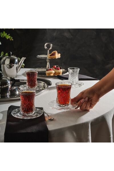 RCR Melodia 6'lı Çay Bardak Seti 140 ml